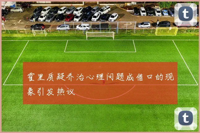 霍里质疑乔治心理问题成借口的现象引发热议